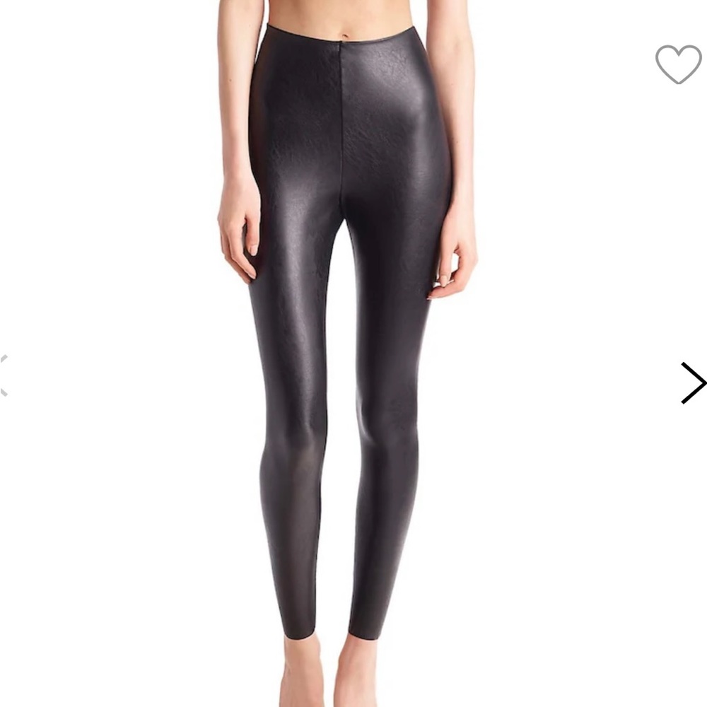 Commando Black Faux Leather Leggings